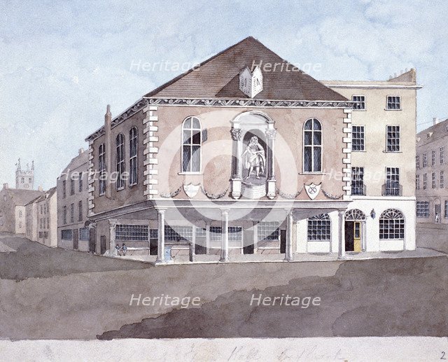 Borough High Street, Southwark, London, c1745. Artist: Anon