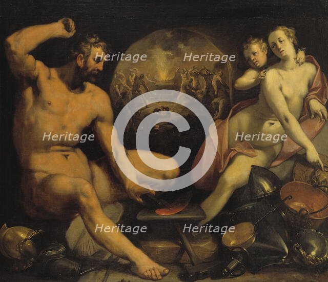 Venus and Vulcan, 1590. Creator: Cornelis Cornelisz van Haarlem.