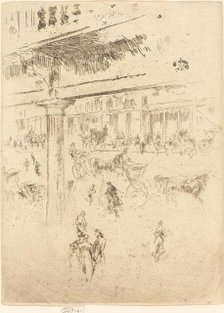 Regent's Quadrant, 1880/1881. Creator: James Abbott McNeill Whistler.