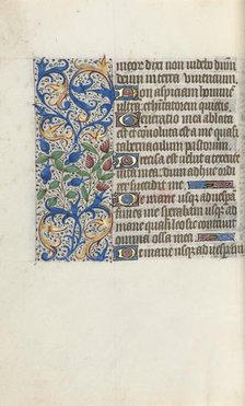 Book of Hours (Use of Rouen): fol. 139v, c. 1470. Creator: Master of the Geneva Latini (French, active Rouen, 1460-80).