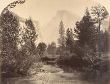 Tasayac, or the Half Dome, 4967 Feet, 1861. Creator: Carleton Emmons Watkins.