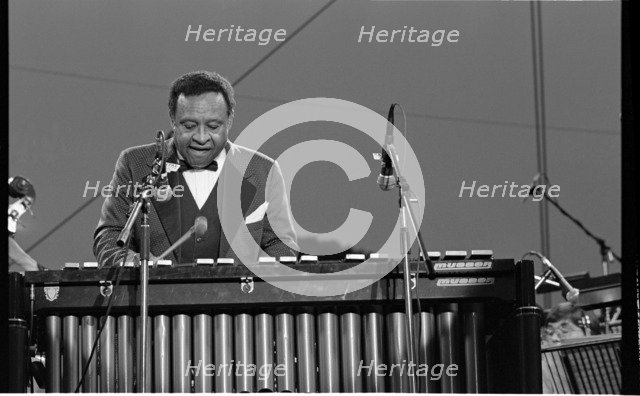 Lionel Hampton, Knebworth, 1982.   Artist: Brian O'Connor.