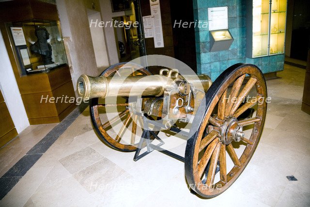 A culverin in the Royal Artillery Hall in the Alcazar of Segovia, Segovia, Spain, 2007. Artist: Samuel Magal