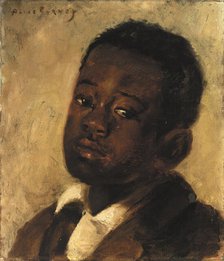 Head of a Negro Boy, late 19th-early 20th century. Creator: Alice Pike Barney.