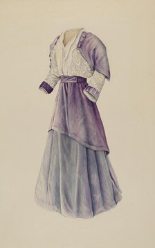 Afternoon Gown, c. 1936. Creator: Ray Price.