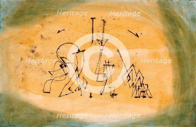 Abstract Trio, 1923. Artist: Klee, Paul (1879-1940)