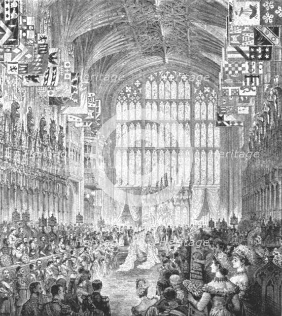 'The Marriage of The Duke of Albany with Princess Helene of Waldeck-Pyrmont...1882', (1901).  Creator: Unknown.