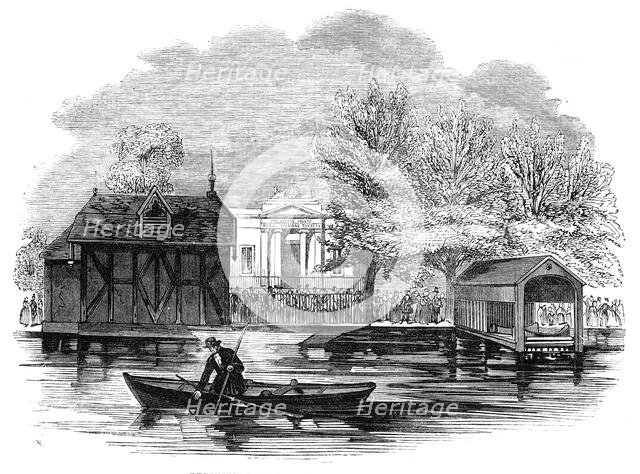 Receiving-House of the Royal Humane Society, 1844. Creator: Unknown.