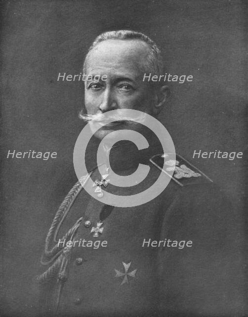 ''Le General Broussiloff, commandant les armees russes au sud du pripet', 1916 (1924) Creator: Unknown.