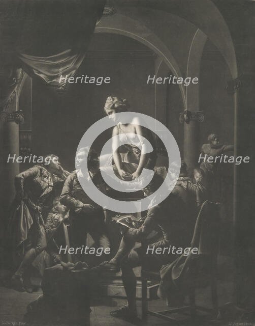 An Academy by Lamplight, February 20, 1772. Creator: William Pether.