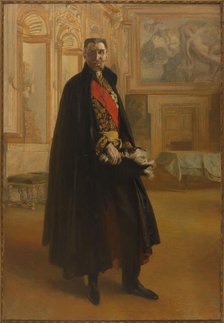 Portrait de Camille Barrère au palais Farnèse, 1906. Creator: Paul Albert Besnard.