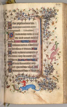 Hours of Charles the Noble, King of Navarre (1361-1425): fol. 204r, Text, c. 1405. Creator: Master of the Brussels Initials and Associates (French).