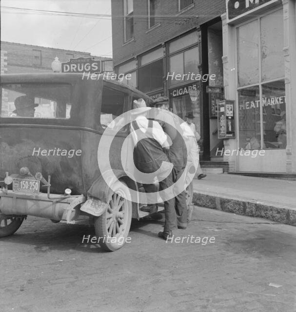 Small town - Rogers, Arkansas, 1938. Creator: Dorothea Lange.