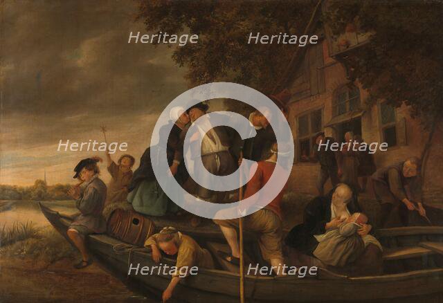 The merry homecoming, 1670-1679. Creator: Jan Steen.