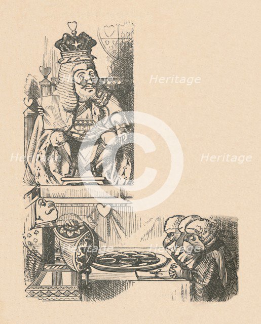 'The Case of the Tarts', 1889. Artist: John Tenniel.