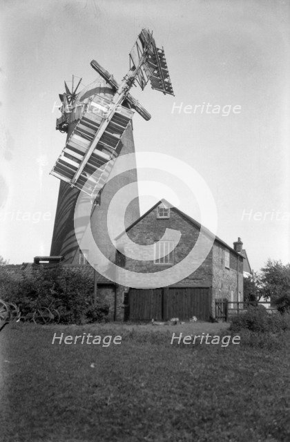 Cranfield Windmill, Cranfield, Bedfordshire, 1933. Artist: HES Simmons