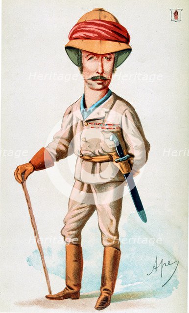 Viscount Wolsley, British soldier, 1874.  Creator: Carlo Pellegrini.