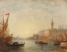 Venise, le Palais des Doges, between 1870 and 1890. Creator: Felix Francois Georges Philibert Ziem.