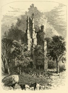 'Chimney Rocks', 1872.  Creator: William Ludwell Sheppard.