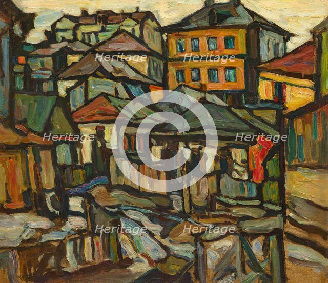 Moscow II, c1916. Creator: Manievich (Manevich), Abraham (Abram) (1883-1942).