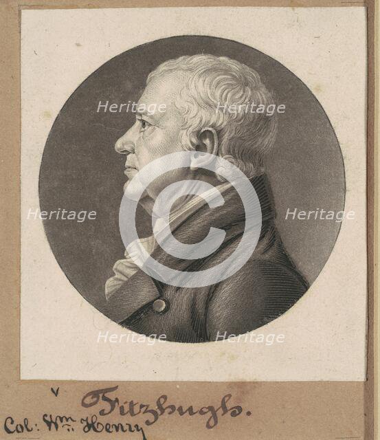 William Fitzhugh, 1807. Creator: Charles Balthazar Julien Févret de Saint-Mémin.