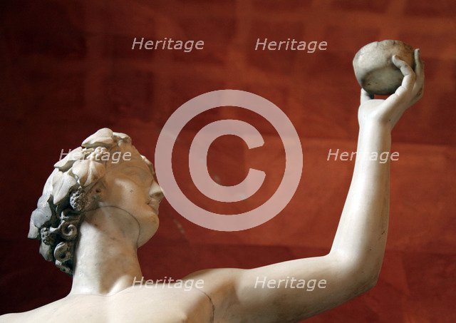 Statue of Dionysus, God of Wine and patron of wine making. Artist: Unknown