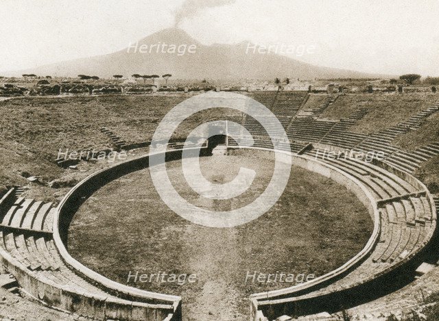Anfiteatro, Pompeii, Italy, c1900s. Creator: Unknown.