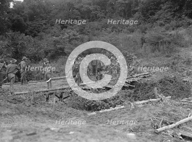 American University Training Camp, 1917. Creator: Harris & Ewing.