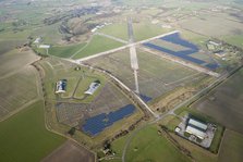 Wroughton Airfield Solar Park, Wiltshire, 2016. Artist: Damian Grady.
