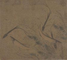 Fish at play, 12th-late 13th century. Creator: Attributed to Zhao Kexiong (Chinese, active early 12th century).