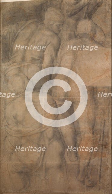 Group of Armigers (Soldiers)  , c1546. Creator: Buonarroti, Michelangelo (1475-1564).