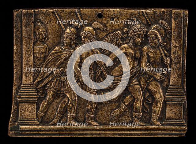 Mars and Victory, with Three Warriors, 16th century. Creator: Unknown.