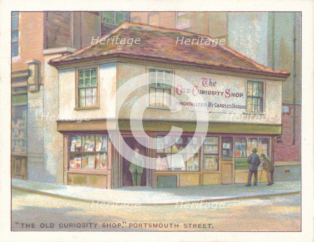 'The Old Curiosity Shop, Portsmouth Street', 1929. Artist: Unknown.