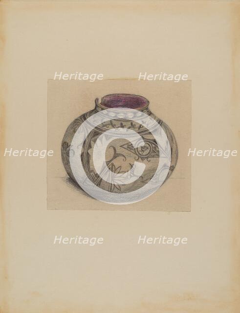 Vessel, 1935/1942. Creator: Mary Berner.