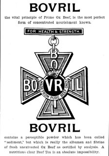 Advertisement for Bovril, 1895. Creator: Unknown.
