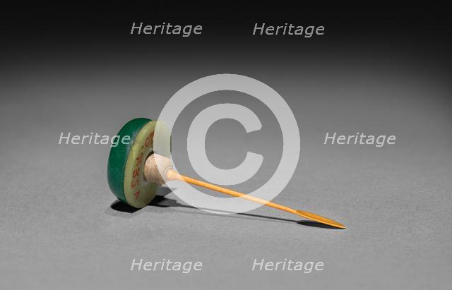 Snuff Bottle (stopper), 1644-1912. Creator: Unknown.