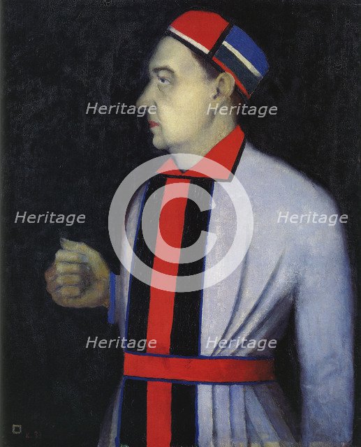 Portrait of Nikolai Nikolayevich Punin (1888-1953), 1933.