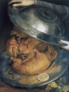 'The Cook', c1570. Artist: Giuseppe Arcimboldi