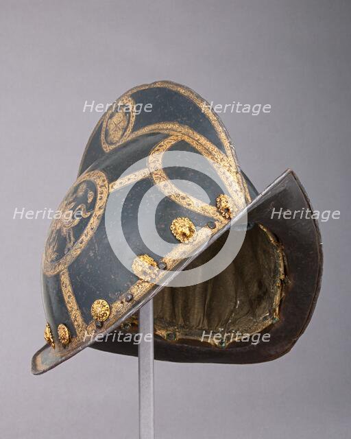 Morion for the Bodyguard of the Prince-Elector of Saxony, German, Nuremberg, dated 1568. Creator: Unknown.