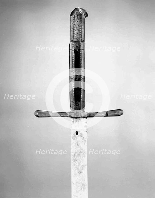 Hunting Sword, Austrian, Hall, ca. 1500. Creator: Hans Sumersperger.