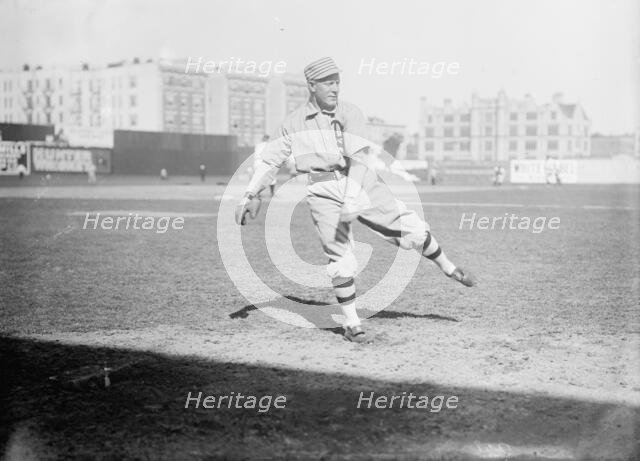 Topsy Hartsel, Philadelphia, AL (baseball), 1910. Creator: Bain News Service.