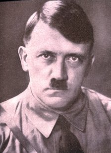 Hitler, Adolf (1889 - 1945), photograph of the original edition of the book 'Mein Kampf'.