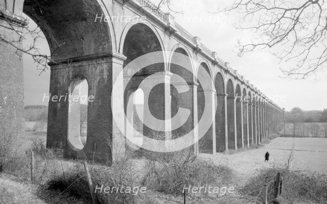Balcombe Viaduct, West Sussex, 1954. Artist: Eric de Maré.
