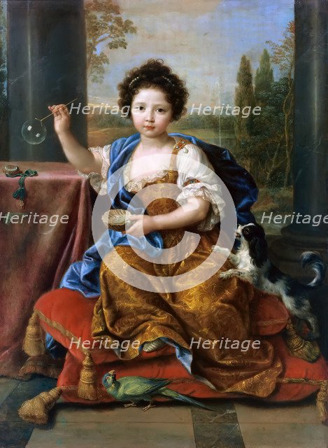 Louise Marie de Bourbon (1674-1681), duchesse d'Orléans. Artist: Mignard, Pierre (1612-1695)