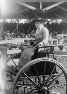 Horse Shows - Mrs. William Lieber of Pennsylvania, 1916. Creator: Harris & Ewing.