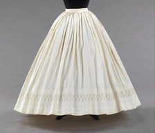 Petticoat, American, ca. 1865. Creator: Unknown.