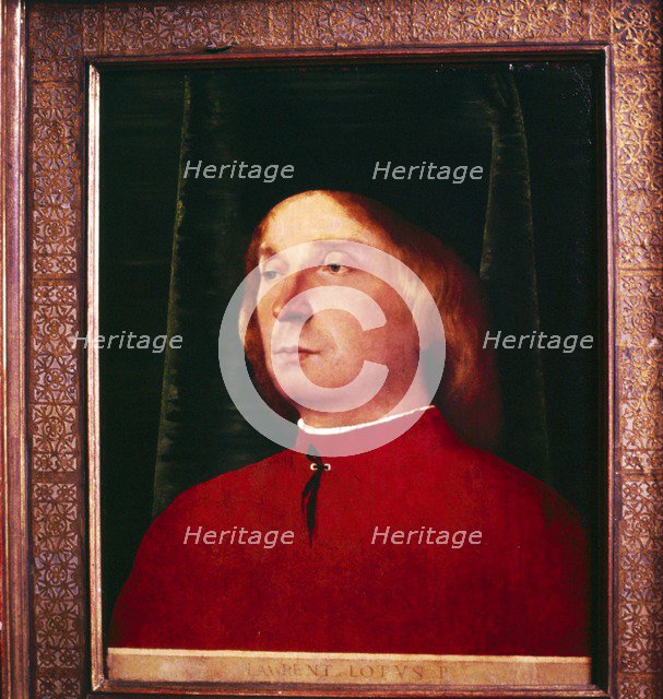 Portrait of Lorenzo, c15th century Artist: Unknown.