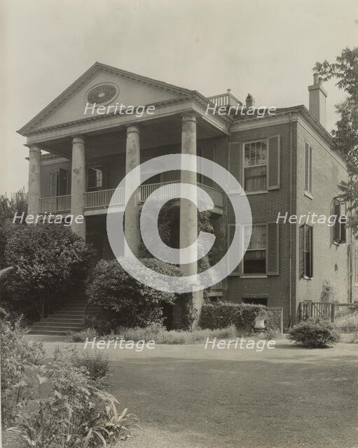 Rosalie, Natchez, Adams County, Mississippi, 1938. Creator: Frances Benjamin Johnston.