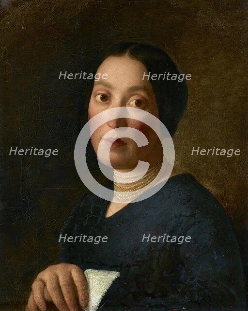 Elisabeth Musch at the age of 24, 1848. Creator: Michael Neder.