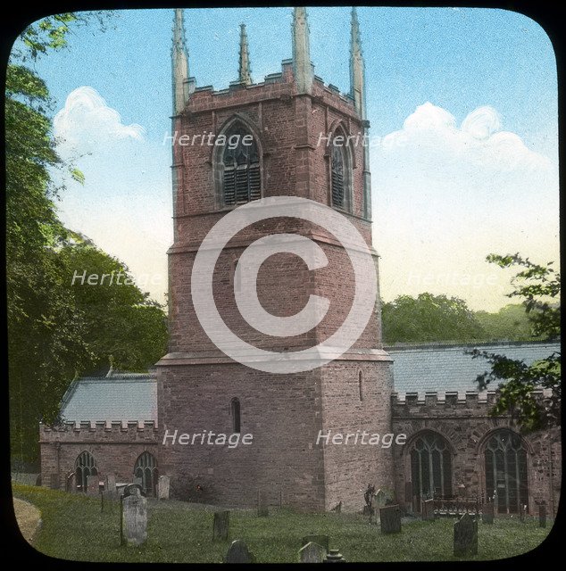 Bodmin Church, Cornwall, late 19th or early 20th century. Artist: Church Army Lantern Department